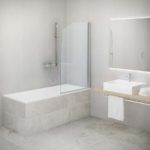 Vaňová zástena DV1 850/1400 LH/ČS SWING VAŇ. ZÁSTENA