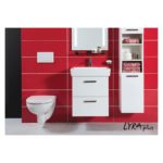 Tlačidlo PL3 Dual Flush, biela farba, Modul, JIKA