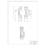 Trojháčik otočný METALIA 12, chróm