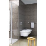 PPS-100 Pevná stena lesklý hliník + transparent