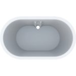Oválna vaňa Geberit Bambini: B=51.5cm, Alpská biela