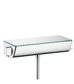 HG Ecostat Select Termostatická vaňová batéria na stenu, chróm