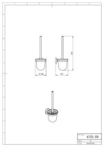 WC kefa METALIA 1, chróm