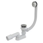 Vaňový odtokový komplet 800 s prepadom II - chrom