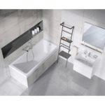 Vaňa 10° 170x75 snehobiela