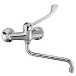 Drezová batéria 150 mm lekárska páka METALIA 55, chróm
