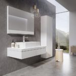 Zrkadlo Formy 1000 biela