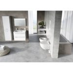 Bidet Uni Chrome závesný biely