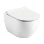 WC Uni Chrome RimOff závesný white