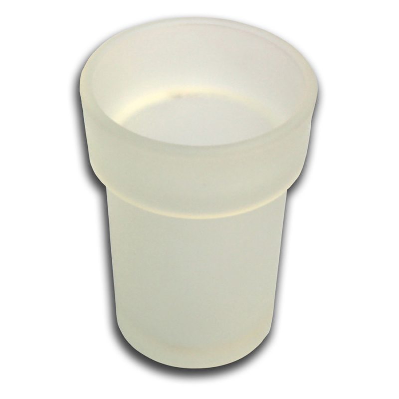 Náhradný pohár sklo pieskované ND, 0106,XS