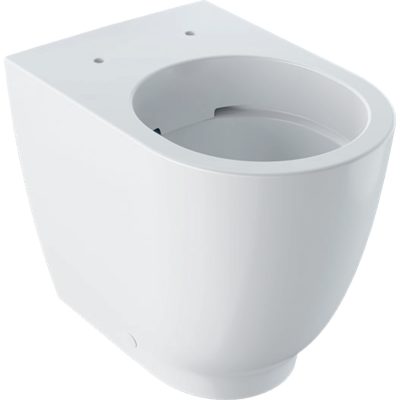 Stojacie WC s hlbokým splach. Acanto, zvýšené, v jednej rovine so stenou, Biela, 500.602.01.2