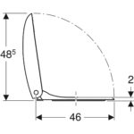 WC sedadlo Geberit Citterio: s aut. zatváraním, biela