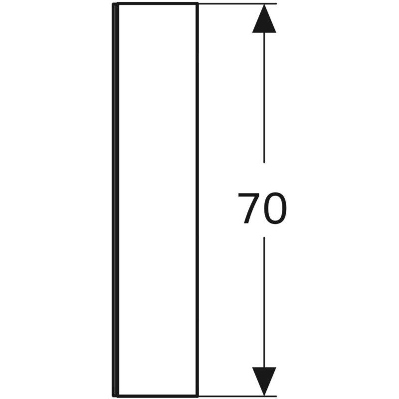 Zrkadlová skrinka  Option s osv. a tromi dv., Zástrčka=CEE 7/4, Sieť. zás.=CEE 7/3, 500.207.00.1
