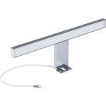 Svietidlo Geberit pre zrkadlovú skrinku: Chrómový vzhľad