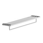 Polica na uteráky s držiakom 10°, chróm