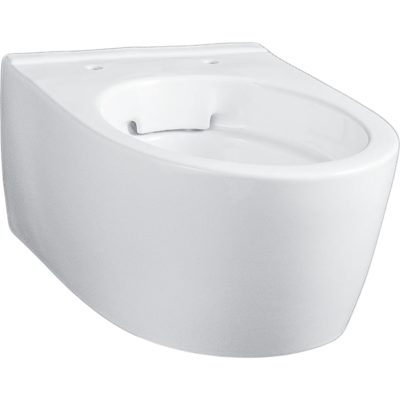 Závesné WC s hlbokým splachovaním Geberit iCon, uzavretý tvar, Rimfree: T=49cm, Biela, 204070600