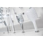 Ručná sprcha Air, 3 funkcie, 120mm, biela