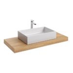 Doska pod umývadlo I 1000, dub, X000000843