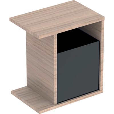 Bočný prvok Geberit iCon s úložným boxom, Dub prírodný /drevenou štruktúrou, 841239000