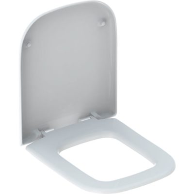 WC sedadlo Geberit myDay: Automatické plynulé zatváranie=Áno, Upevnenie=Zhora, Biela, 575410000