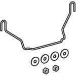 Pripevňovací materiál Geberit pre polostĺp pre malé umývadlo, Kerafix