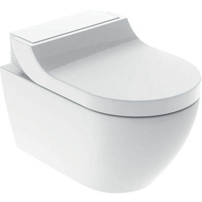 Geberit AquaClean Tuma Comfort kompletné závesné WC: Alpská biela, 146.292.11.1