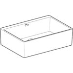 Viacúčelový drez Geberit Publica s prepadom: B=60cm, H=20cm, T=50cm