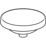 Zápustné umývadlo Geberit VariForm, okrúhle: D=40cm, biela