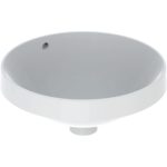 Zápustné umývadlo Geberit VariForm, okrúhle: D=40cm, biela