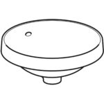 Zápustné umývadlo Geberit VariForm, okrúhle: D=40cm, biela