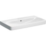 Umývadlo Geberit Smyle Square: B=90cm, T=48cm, biela