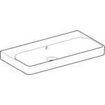 Umývadlo Geberit Smyle Square: B=90cm, T=48cm, biela