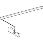 Svetelná lišta Geberit pre zásuvku: L=41cm