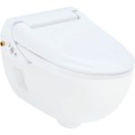 Súprava WC sedadlo Geberit AquaClean 4000 so závesným WC: Alpská biela, 146.135.11.1