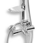 Sprchová súprava + sprchová batéria s horným vývodom 96062,0