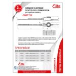 ELIKO radiátorová špirála 1200W 1/2" chróm