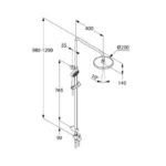 LOGO Dual Shower System DN 15