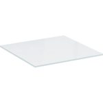 Sklenená polička Geberit Xeno2: B=45cm, H=0.8cm, T=45cm