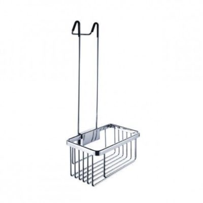 Kúpeľnová drôtená polička KIBO, chróm