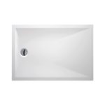 Obdĺžniková sprchovacia vanička 110x90 cm, Marmo Neo Square, biela