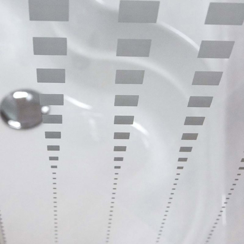 Štvrťkruhový sprchový kút AUSTIN S/Potisk 900×900, N0018