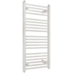 Kúpeľňový rebríkový radiátor SOLID 750x940 mm, biely rovný
