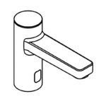 ZENTA E elektronická umývadlová batéria DN 15