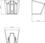 Držiak sprchy plast