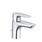 Umývadlová batéria Kludi Pure&Solid s výpusťou chróm