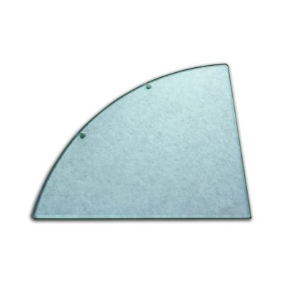 Sklo poličky rohové vatané číre ND METALIA11,12