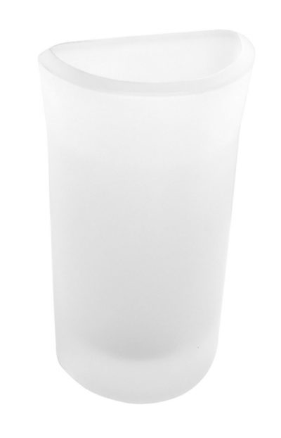 Náhradný pohár sklo pieskované, 6506,XS