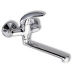 Umývadlová drezová batéria 100 mm METALIA 55, chróm