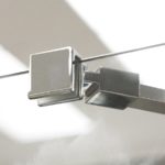 Sklopná časť zásteny Equi Pivot for Walk 400/2000 Gloss/Tran