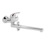 Paneláková batéria bez sprchy 100 mm TITANIA Iris, chróm